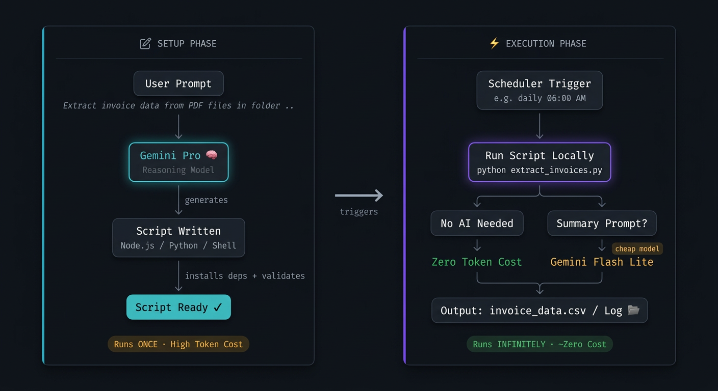 Smart Automation Project Setup and Execution Phases